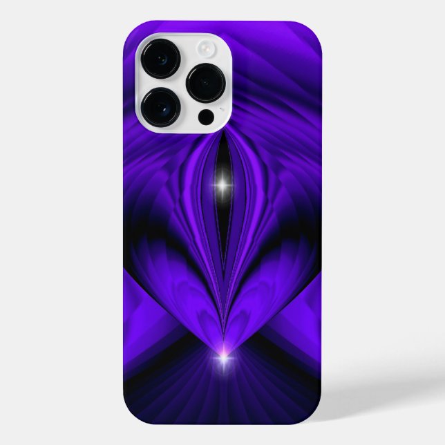 Coque iPhone Violet Fleur arc-en-ciel rêve deux étoiles (Verso)