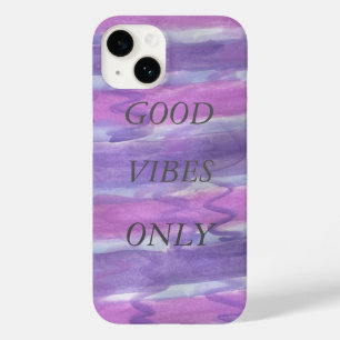 coque iphone violet Good Vibes uniquement