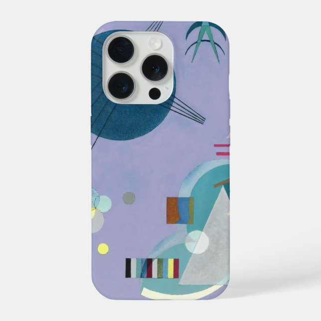 Coque iPhone Violet - Vert, Kandinsky — 1926 (Verso)