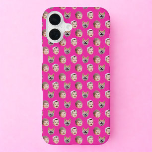 Coque iPhone 16 Plus Visage de bébé personnalisé, Famille personnalisée
