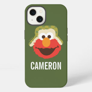 Etui iPhone 13 Visage forestier d'Elmo Ajoutez votre nom