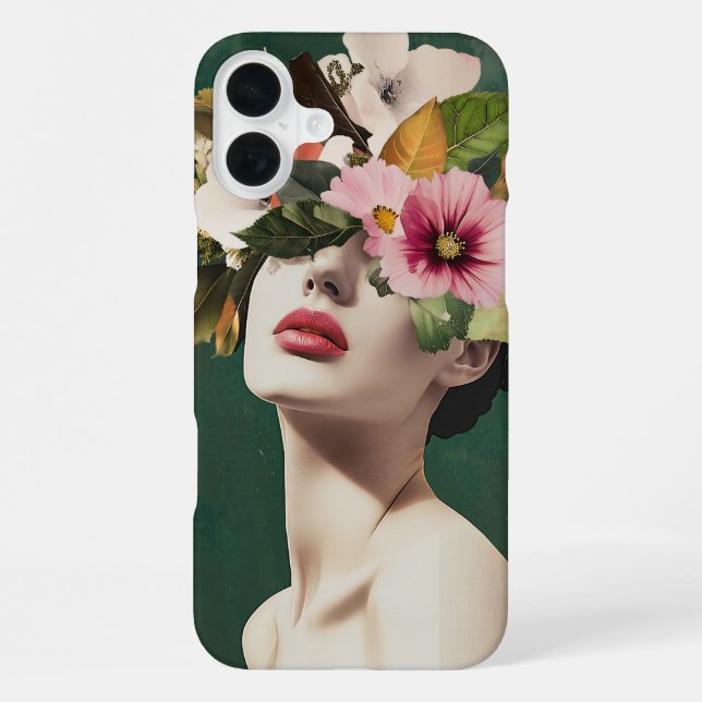 Coque iPhone Visions florales (Verso)