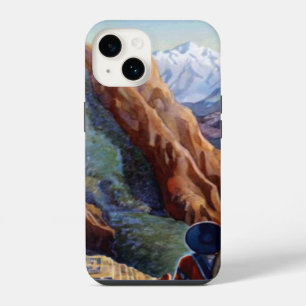 Coque Pour iPhone 14 Visitez Pérou Voyage Vintage