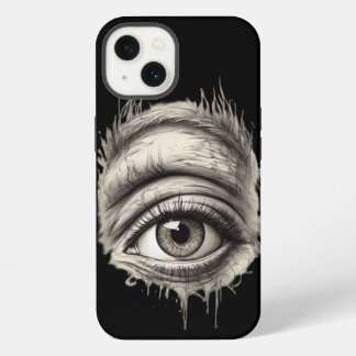 Etui iPhone 13 Visualiser la couture dévoiler l'âme à travers l'o