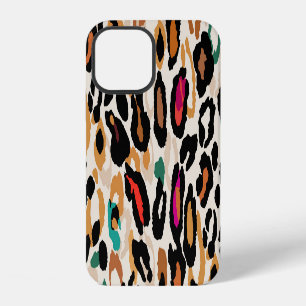 Coque iPhone 12 Vivid Posters de animaux léopards