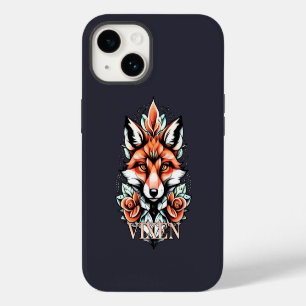 Coque Pour iPhone 14 Vixen avec un design HOT audacieux avec des roses