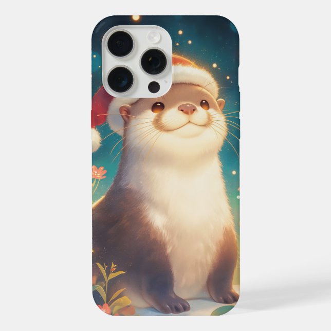 Coque iPhone Vœux de la saison de la part d'Otter (Verso)