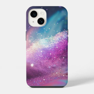 Coque Pour iPhone 14 Voie Lactée Holographique Parties scintillant iPho