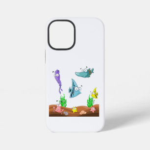 COQUE iPhone 12 MINI VOIR CE QUI EST SOUS LA MER