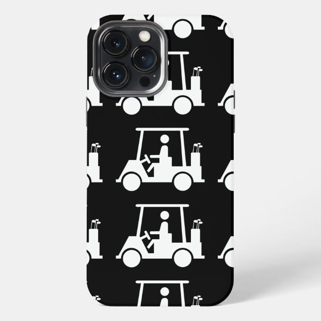 Coque iPhone Voiturette de Golf (Verso)