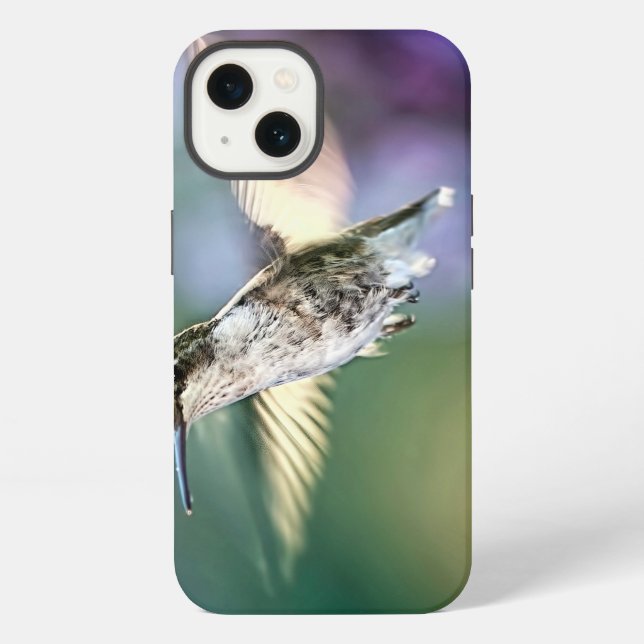 Coque iPhone Vol de colibri (Verso)