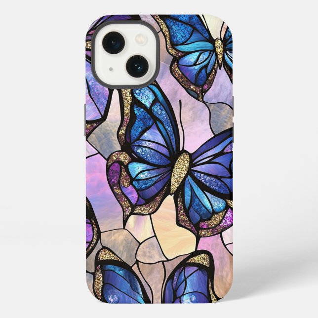 Coque iPhone Vol doré du ciel rêveur (Verso)