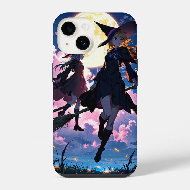 Coque iPhone Vol en sœurs sorcières (Verso)