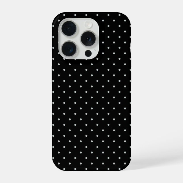 Coque iPhone Votre couleur Pois sur la Personnaliser de clic no (Verso)