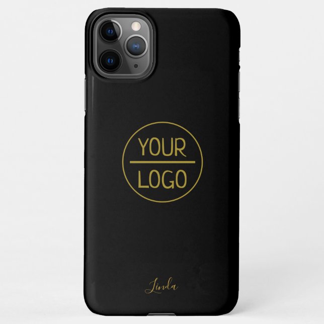 Coque iPhone Votre logo/Art/Photo, Nom Script blanc, Photograph (Dos)
