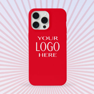 Coque iPhone 15 Pro Max Votre logo Remplacement simple du logo