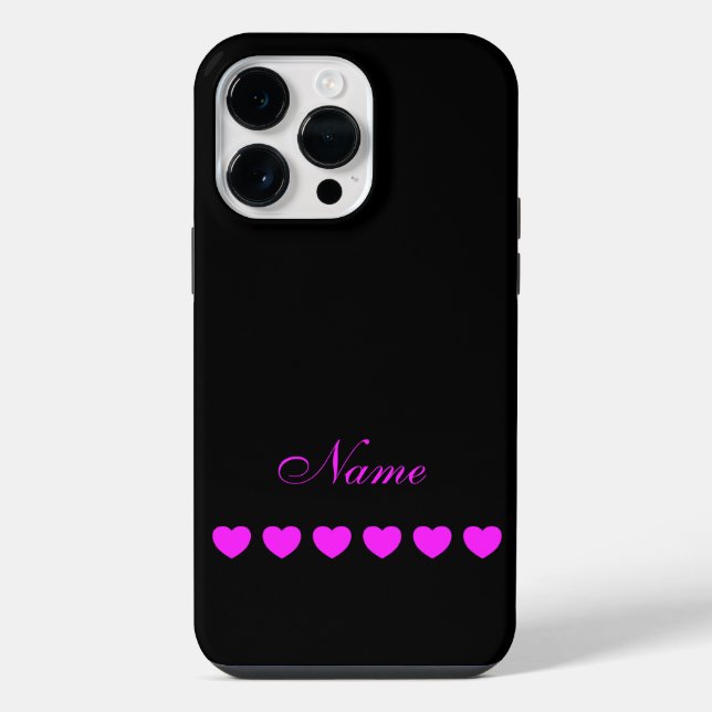 Coque iPhone Votre nom, modèle personnalisé (Verso)