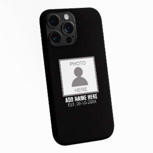 Coque iPhone 11Pro Votre photo ici Nom et âge