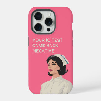 Coque iPhone 15 Pro Votre test IQ est revenu négatif