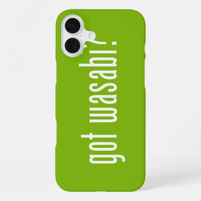 Coque iPhone vous avez wasabi ? (Verso)