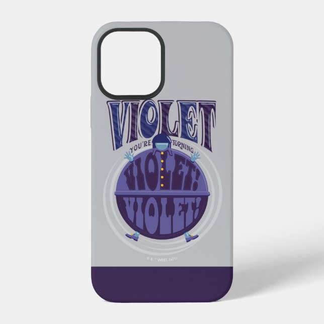 Coque iPhone Vous devenez violette, Violette ! (Verso)