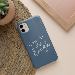 Etui iPhone 13 Vous Êtes Assez   Citation Inspirationnelle Lettré