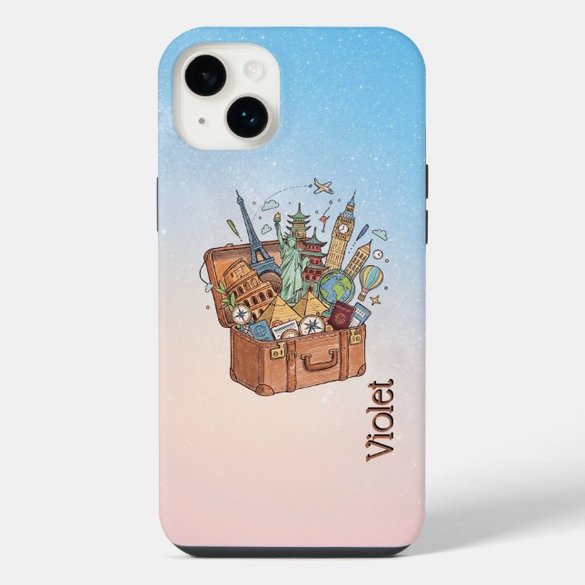 Coque iPhone Voyage (Verso)