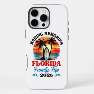 Coque iPhone 16 Pro Max Voyage de vacances en famille en Floride vintage 2