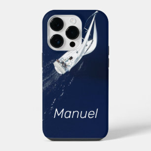 Coque Pour iPhone 14 Plus Vue à vol d'oiseau de Sailing Freedom