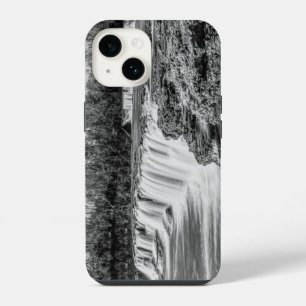 Coque Pour iPhone 14 Vue d'ensemble de Joplin Grand Falls en nuances de