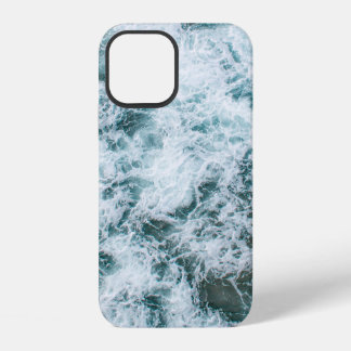 Coque iPhone 12 Vue du haut des vagues océaniques