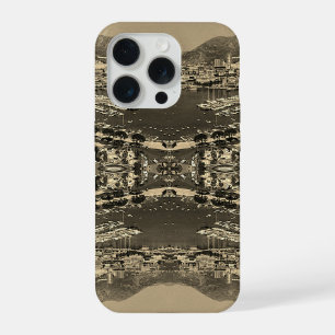 Coque iPhone 15 Pro Vue générale vintage Monaco Monte-Carlo