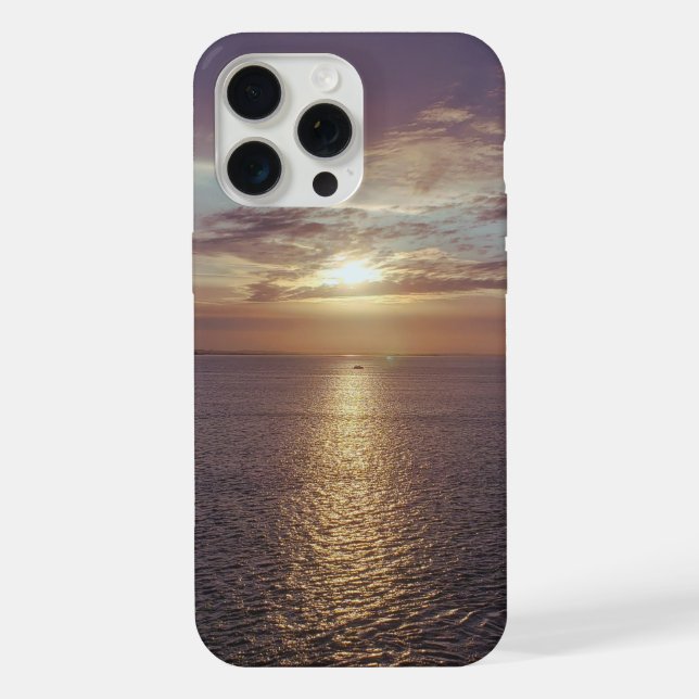 Coque iPhone Vue Magnifique Sur L'Océan Au lever Du Soleil | Ph (Verso)