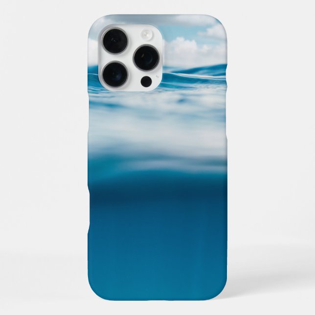 Coque iPhone Vue sous-marine de la mer (Verso)