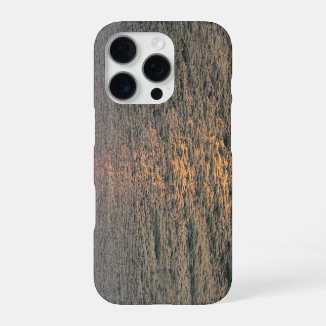 Coque iPhone Vue sur mer Verte (Verso)