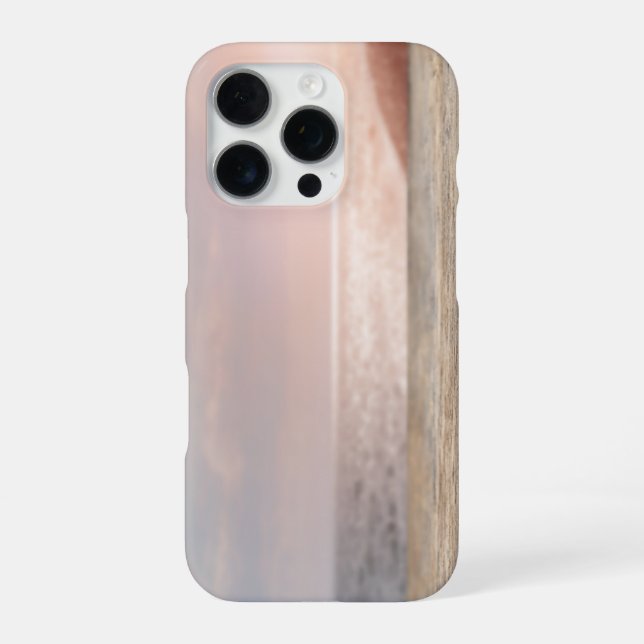 Coque iPhone Vue sur mer Verte (Verso)