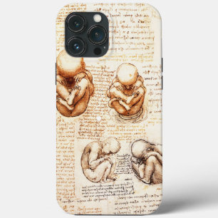 Etui iPhone 13 Pro Max Vues d'un fœtus dans l'utérus, Ob-Gyn Médical