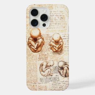 Coque iPhone 15 Pro Max Vues d'un fœtus dans l'utérus, Ob-Gyn Médical