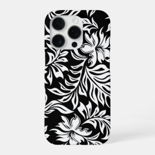 Coque iPhone 16 Pro Waikiki Hibiscus Paréo Floral Hawaïen