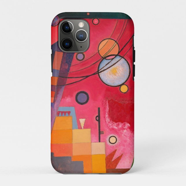 COQUE IPHONE : WASSILY KANDINSKY : HEAVY RED : 192 (Dos)