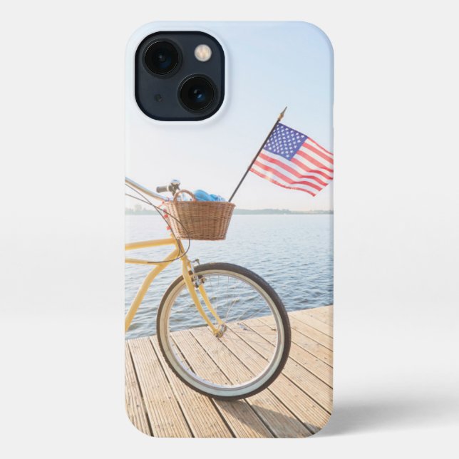 Coque iPhone Water | Bicycle By the Lake (Verso)