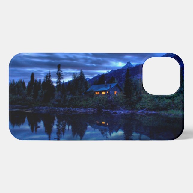 Coque iPhone Water | Jenny Lake Grand Teton National Park (Verso Horizontal)