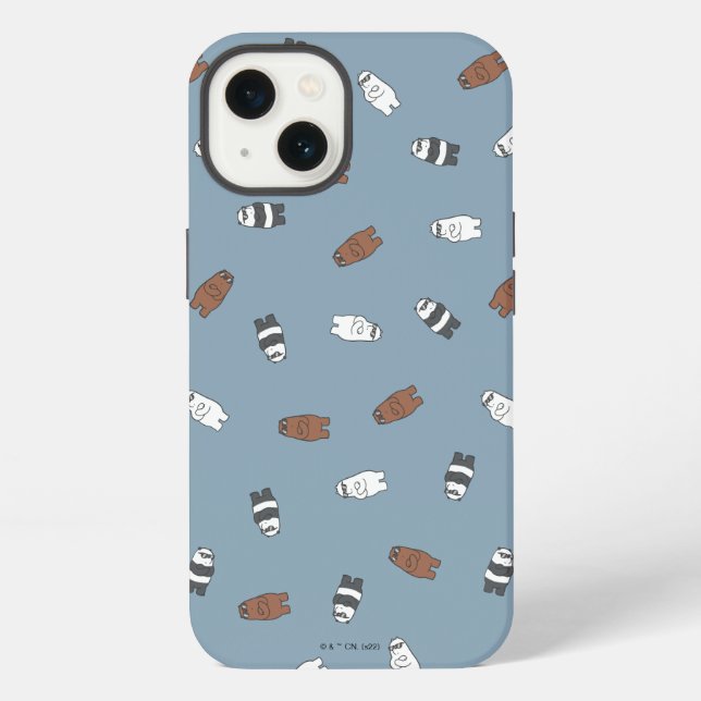 Coque iPhone We Bare Bears - Motif Sunglass Bears (Verso)