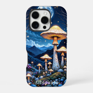 Coque iPhone 16 Pro Webcap mortel Champignon Lune