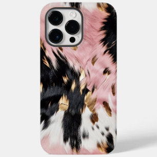 Coque Pour Pour iPhone 14 Pro Max Western Cowgirl rose noir blanc or