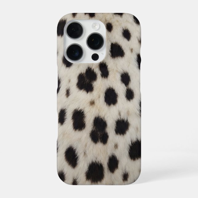 Coque iPhone white cheetah iPhone 16 Pro Max Case (Verso)