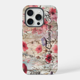 Coque iPhone 15 Pro Wild Beauty Woven : Façonné par des Fleurs sauvage