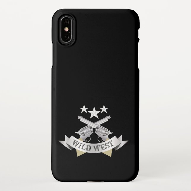 Coque iPhone Wild West (Dos)