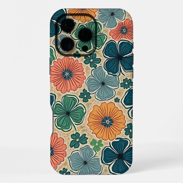 Coque iPhone Wildflowers Harmonious Tones (Verso)