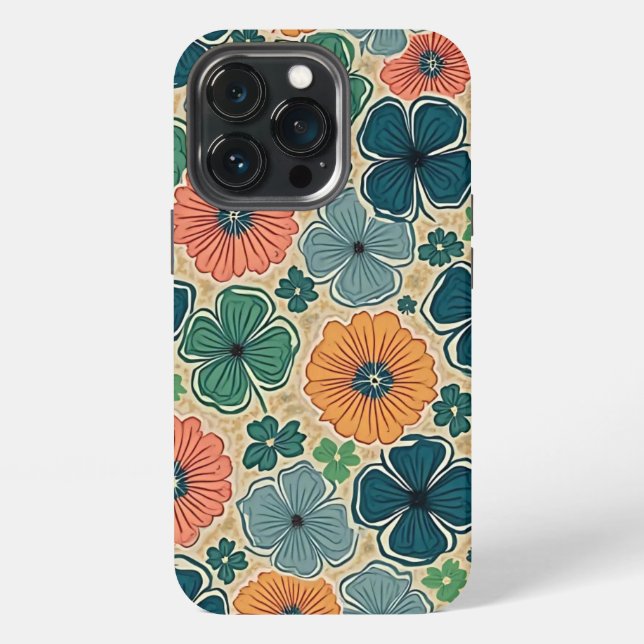 Coque iPhone Wildflowers Harmonious Tones (Dos)